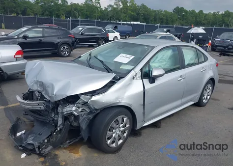 2020 Toyota Corolla Le из США, поврежденный, VIN JTDEPRAE3LJ013095